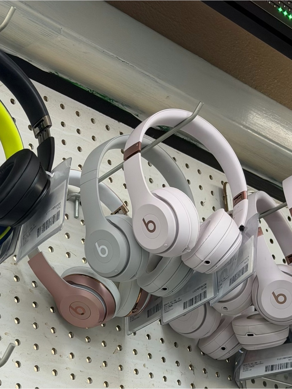 Beats by Dre Solo3 Wireless Headphones - White with Rose Gold Accents